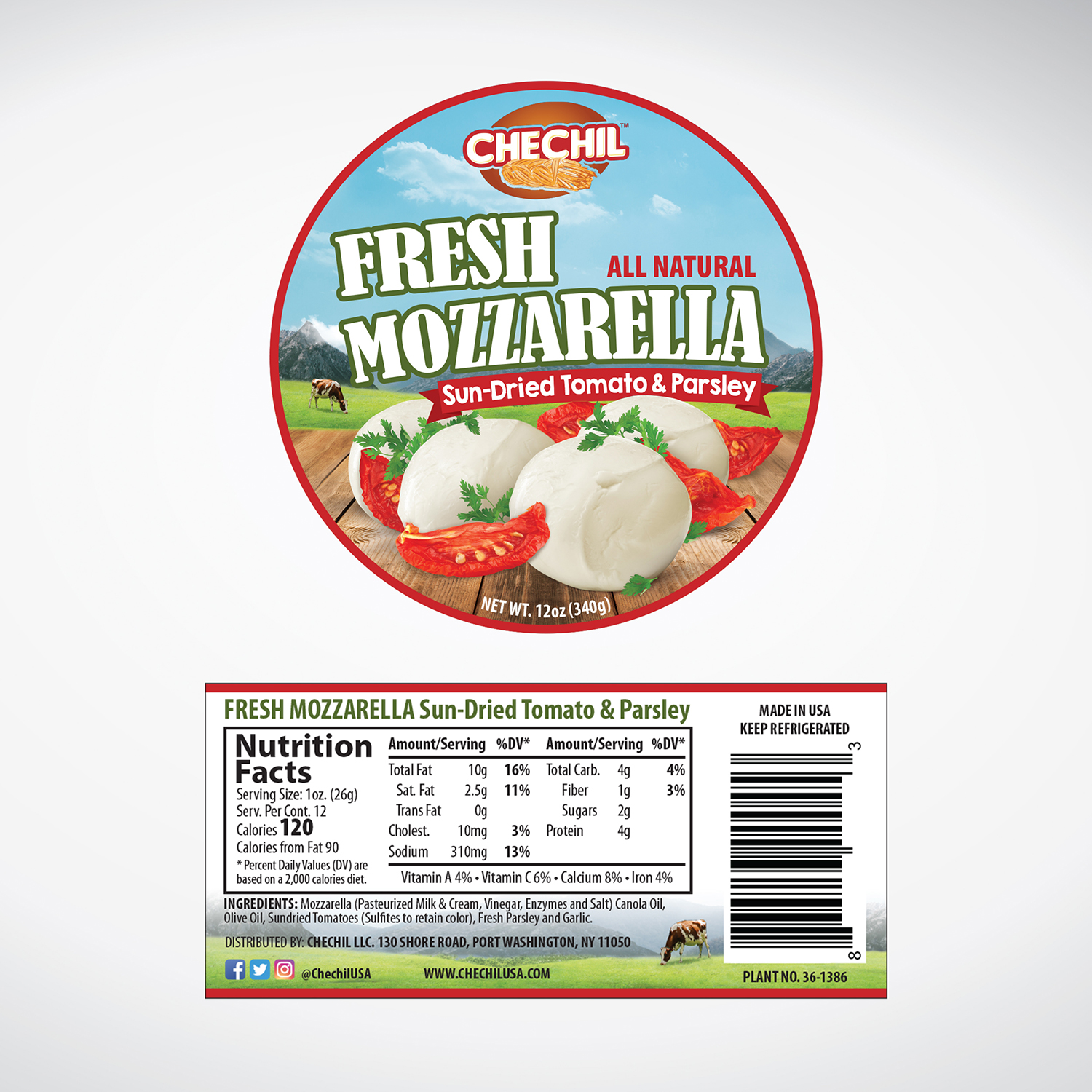 Label Design by tuan1968 for Chechil LLC | Design #20266324