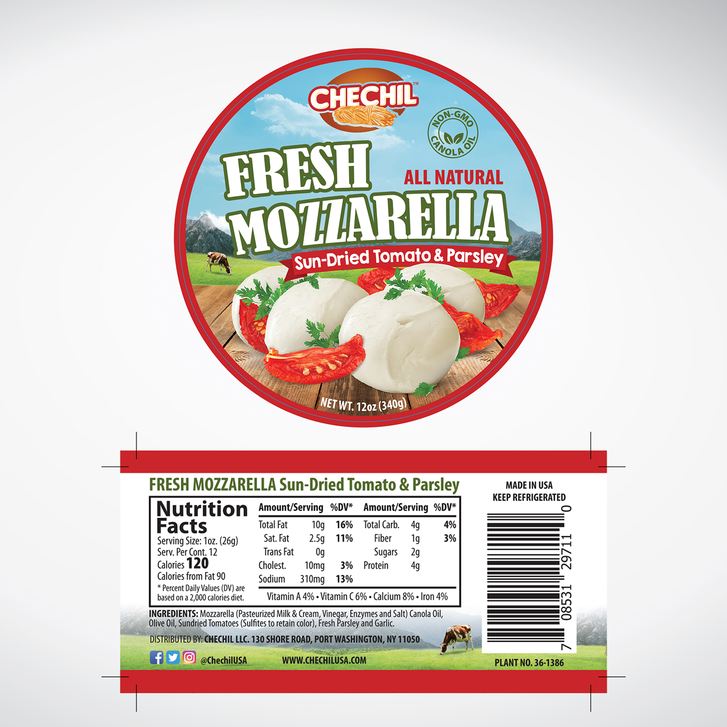 Label Design by tuan1968 for Chechil LLC | Design #20287337