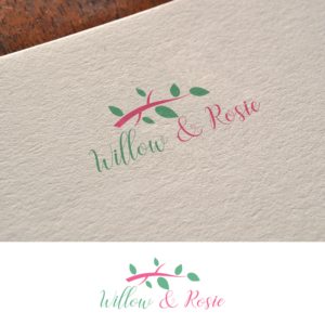 Willow & Rosie | Logo Design by DesignDUO