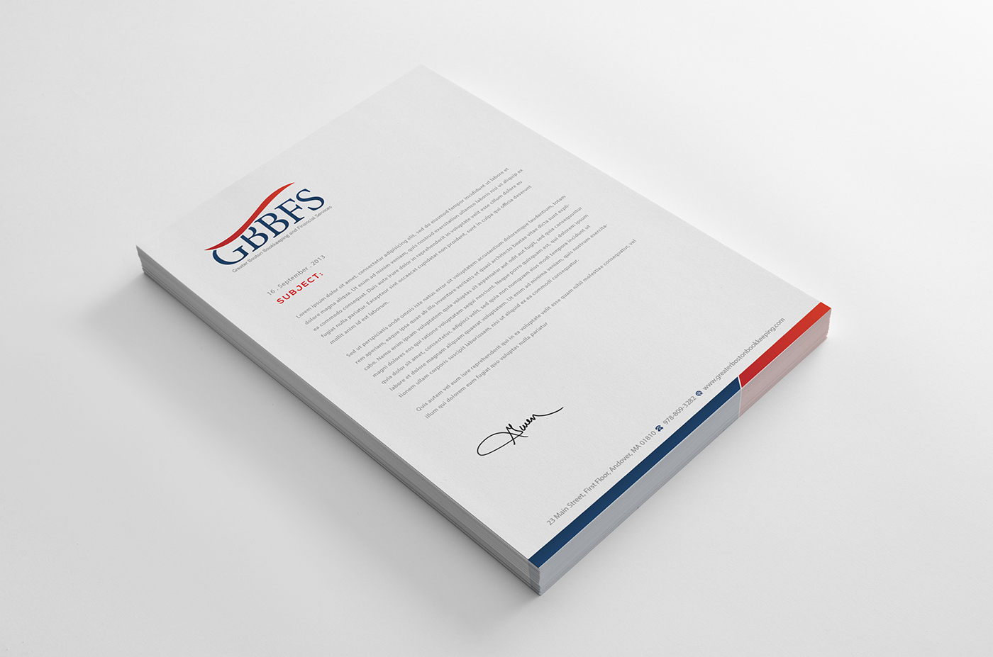 Business Card Design by BrandWar for Greater Boston Bookkeeping and Financial Services | Design #2934037