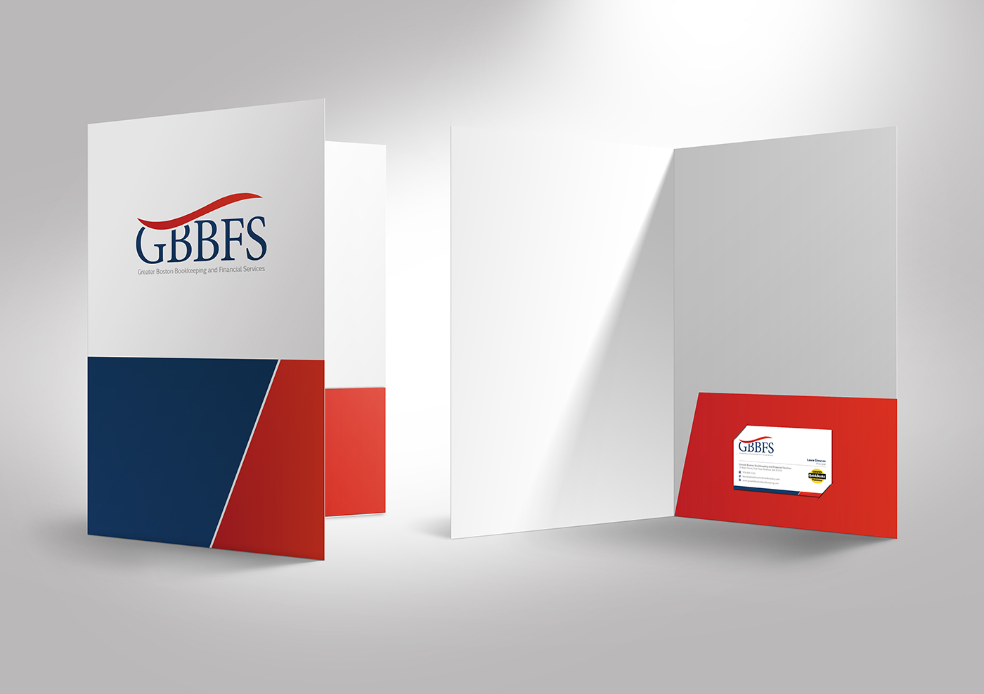 Business Card Design by BrandWar for Greater Boston Bookkeeping and Financial Services | Design #2934118