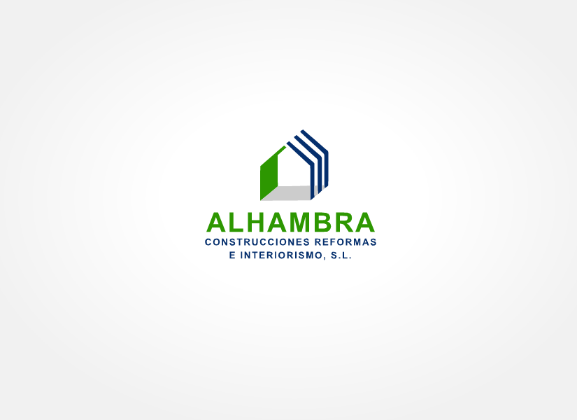 Logo Design by QuartzDesigns for ALHAMBRA CONSTRUCCIONES REFORMAS E INTERIORISMO, S.L. | Design #20340731