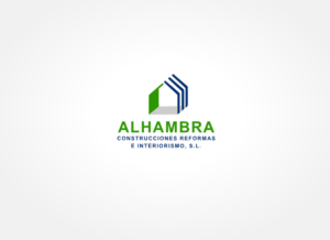 Design de Logo par QuartzDesigns pour ALHAMBRA CONSTRUCCIONES REFORMAS E INTERIORISMO, S.L. | Design : #20340731