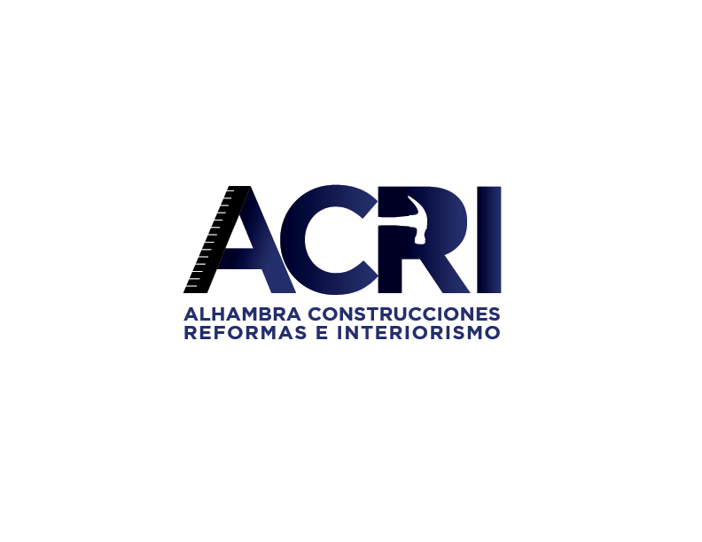Logo Design by Alex Sandoval M for ALHAMBRA CONSTRUCCIONES REFORMAS E INTERIORISMO, S.L. | Design #20318692