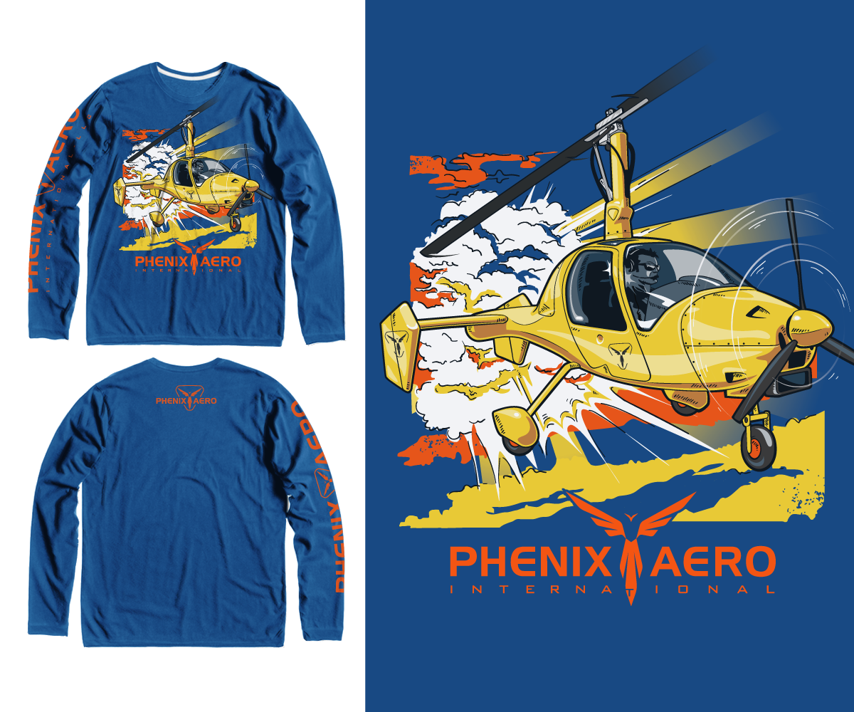 Design de T-shirt par obidesignfactory pour Rocky Mountain Gyroplanes, LLC | Design #2949512