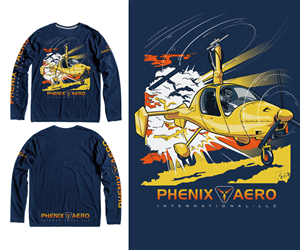 Design de T-shirt par obidesignfactory pour Rocky Mountain Gyroplanes, LLC | Design : #2953278