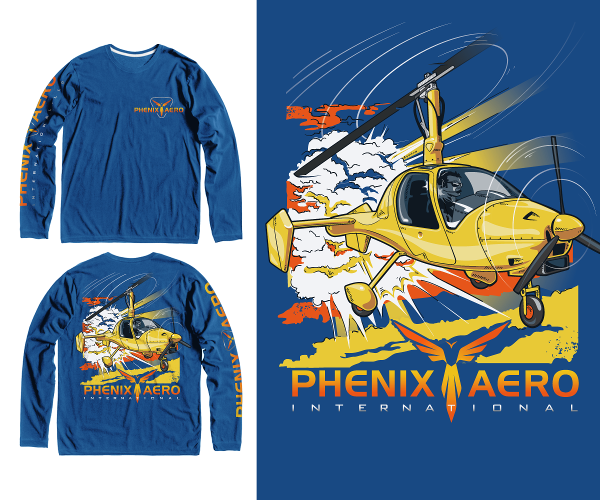 Design de T-shirt par obidesignfactory pour Rocky Mountain Gyroplanes, LLC | Design #2953287