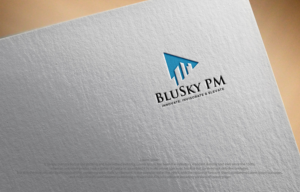 BluSky PM  - Innovate, Invigorate & Elevate | Logo Design by Designs_Hubs
