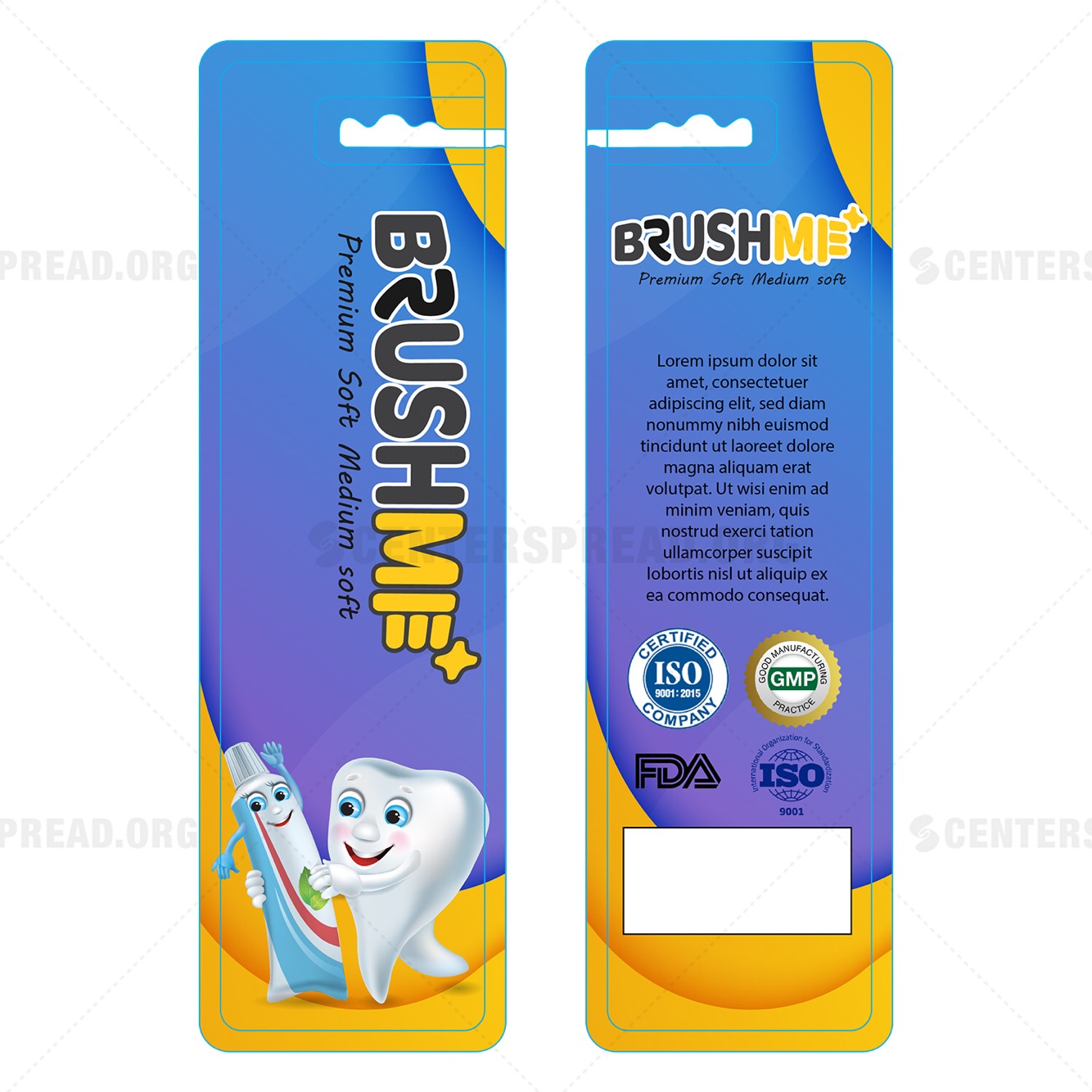 Verpackungs-Design von CENTERSPREAD für dieses Projekt | Design #20285941