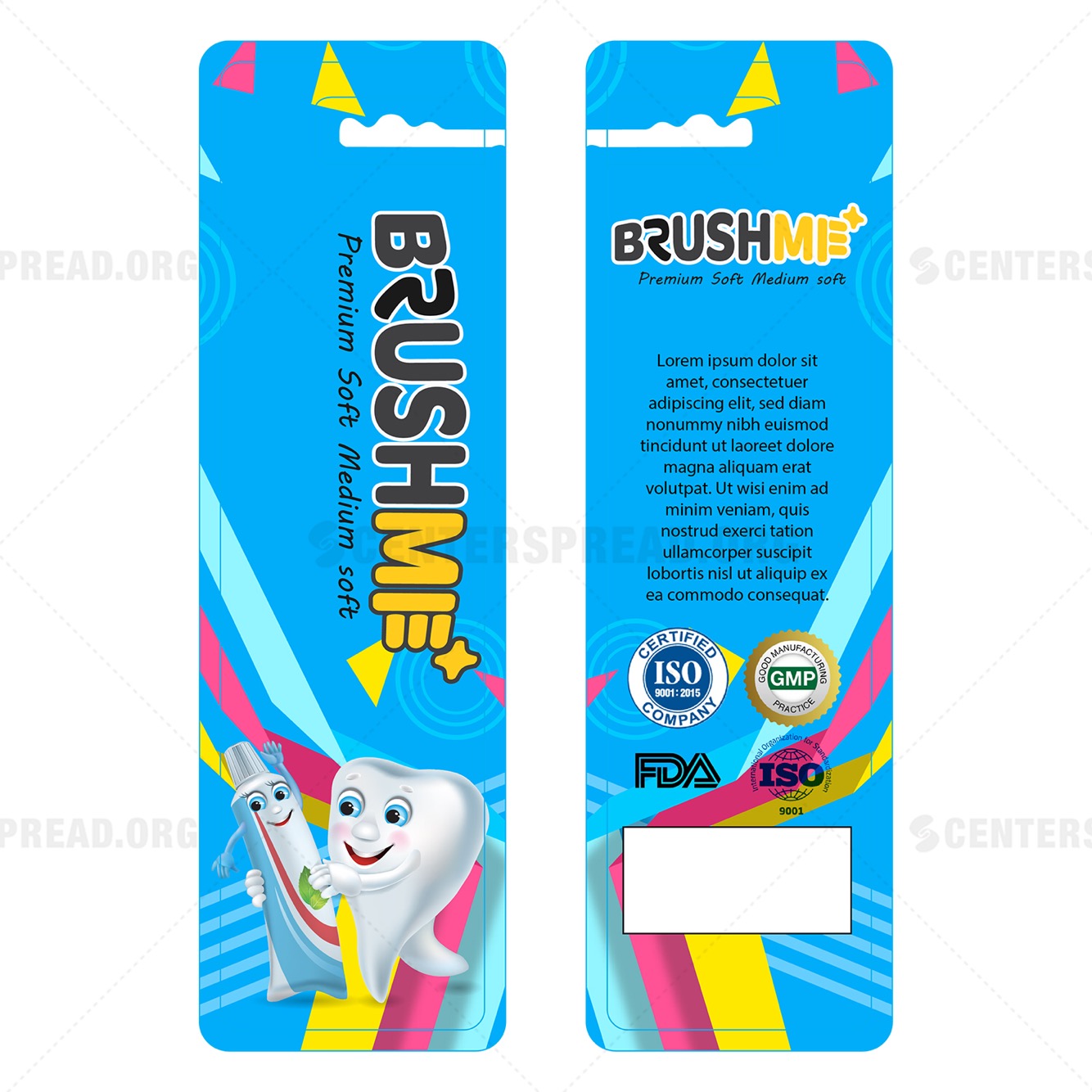 Verpackungs-Design von CENTERSPREAD für dieses Projekt | Design #20285942