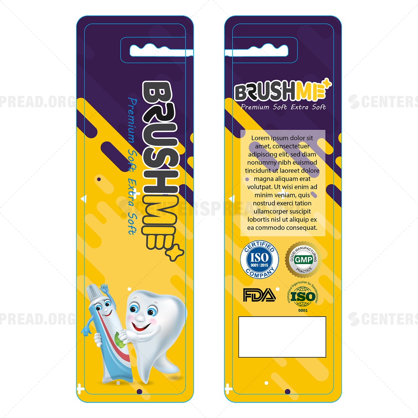 Verpackungs-Design von CENTERSPREAD für dieses Projekt | Design #20285944