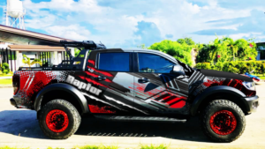 Ranger Raptor Offroad Abstract Decal | Diseño Artístico por edge design