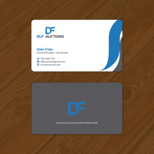 DLF Auctions Business Cards Design Needed | Design de Carte de Visite par Dezero
