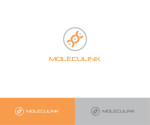 Moleculink is the name of the business, logo to be used for both digital and paper advertising. | Logo Design by bluejet