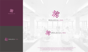 Moleculink is the name of the business, logo to be used for both digital and paper advertising. | Logo Design by nusdofficial