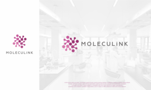 Moleculink is the name of the business, logo to be used for both digital and paper advertising. | Logo Design by nusdofficial