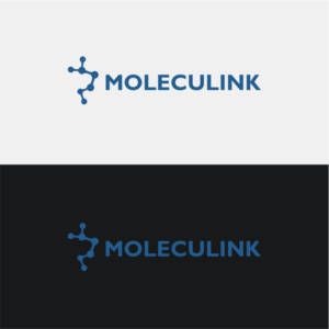 Moleculink is the name of the business, logo to be used for both digital and paper advertising. | Logo Design by MASH Std