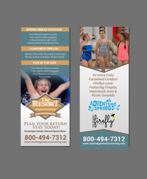 Diseño de Flyer por chandrayaan.creative para Smoky Mountain Resorts | Diseño #20290102