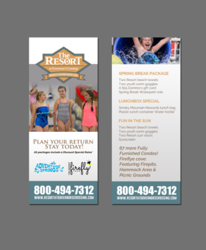Flyer Design by chandrayaan.creative for Smoky Mountain Resorts | Design: #20291952