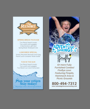 2 sided Rack Card for Hotel Packages | Diseño de Flyer por chandrayaan.creative