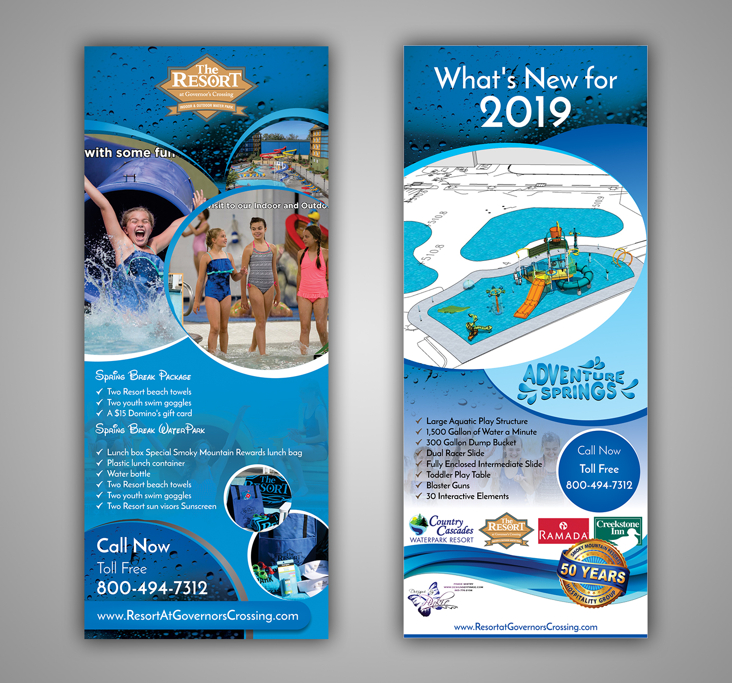 Flyer Design by ecorokerz for Smoky Mountain Resorts | Design #20260174