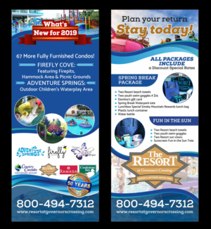 Flyer Design by Fine Graphics House for Smoky Mountain Resorts | Design: #20288423