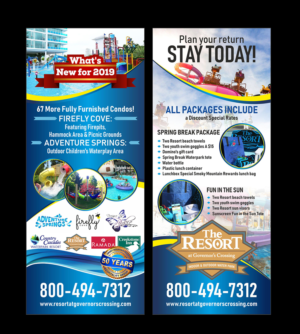2 sided Rack Card for Hotel Packages | Diseño de Flyer por Fine Graphics House