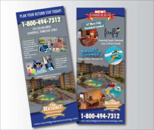 2 sided Rack Card for Hotel Packages | Diseño de Flyer por TracyInspires