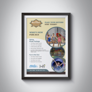 2 sided Rack Card for Hotel Packages | Diseño de Flyer por GraphicsGuru