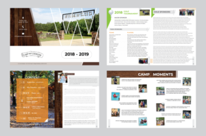 Magazine Design by vcreatived for Camp Wyldewood | Design: #20290306