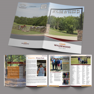 Magazine Design by paulkanjosh for Camp Wyldewood | Design: #20274328