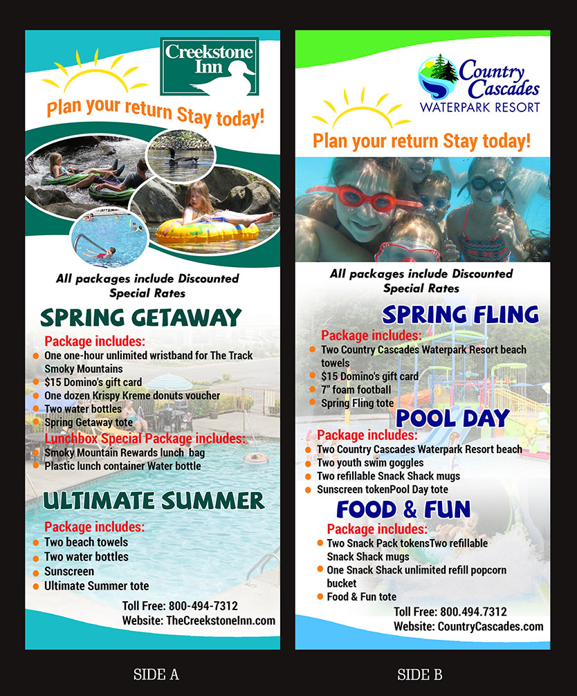 Design de Flyer par NILDesigns pour Smoky Mountain Resorts | Design #20267982