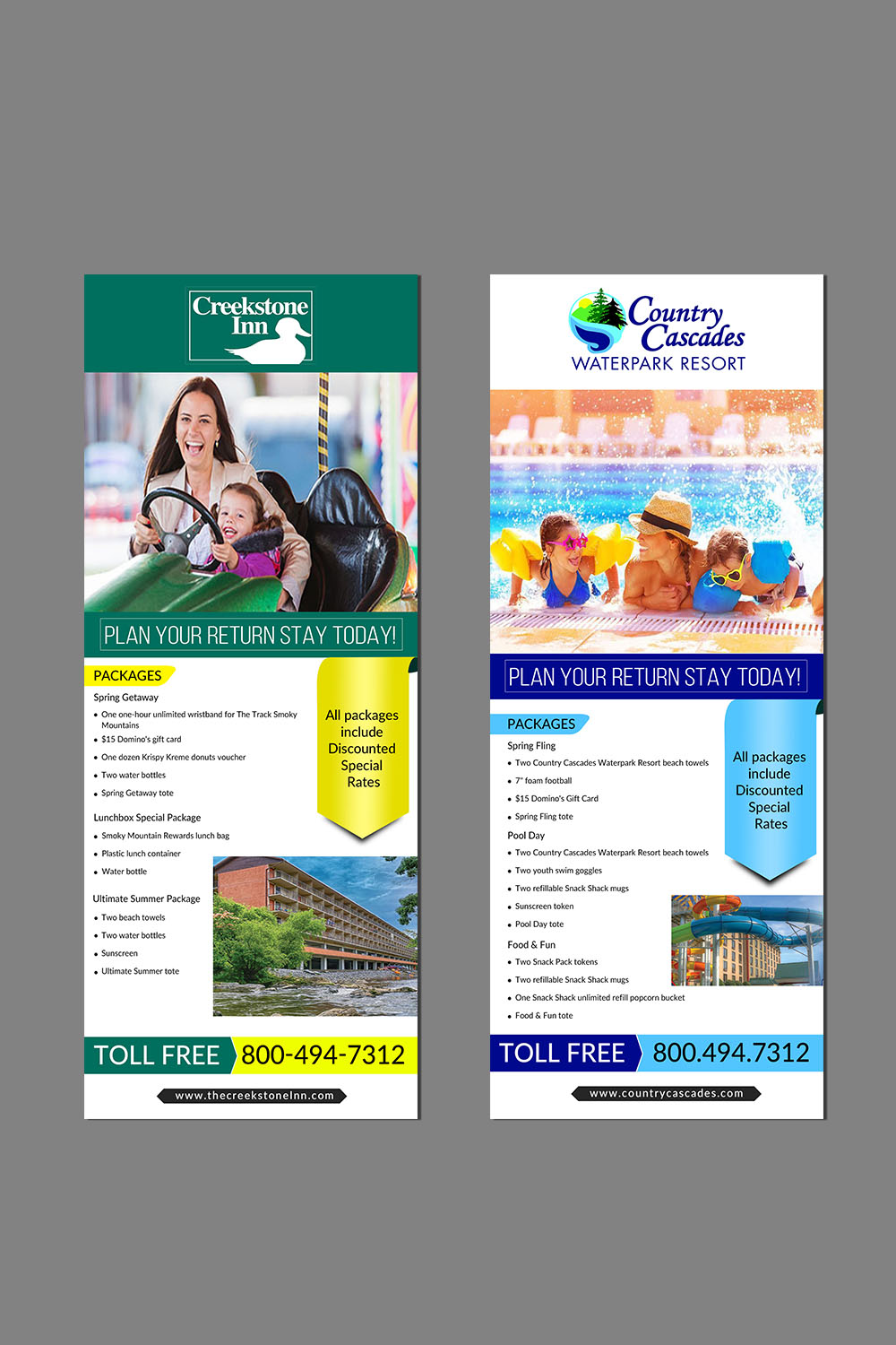 Flyer Design by debdesign for Smoky Mountain Resorts | Design #20244385