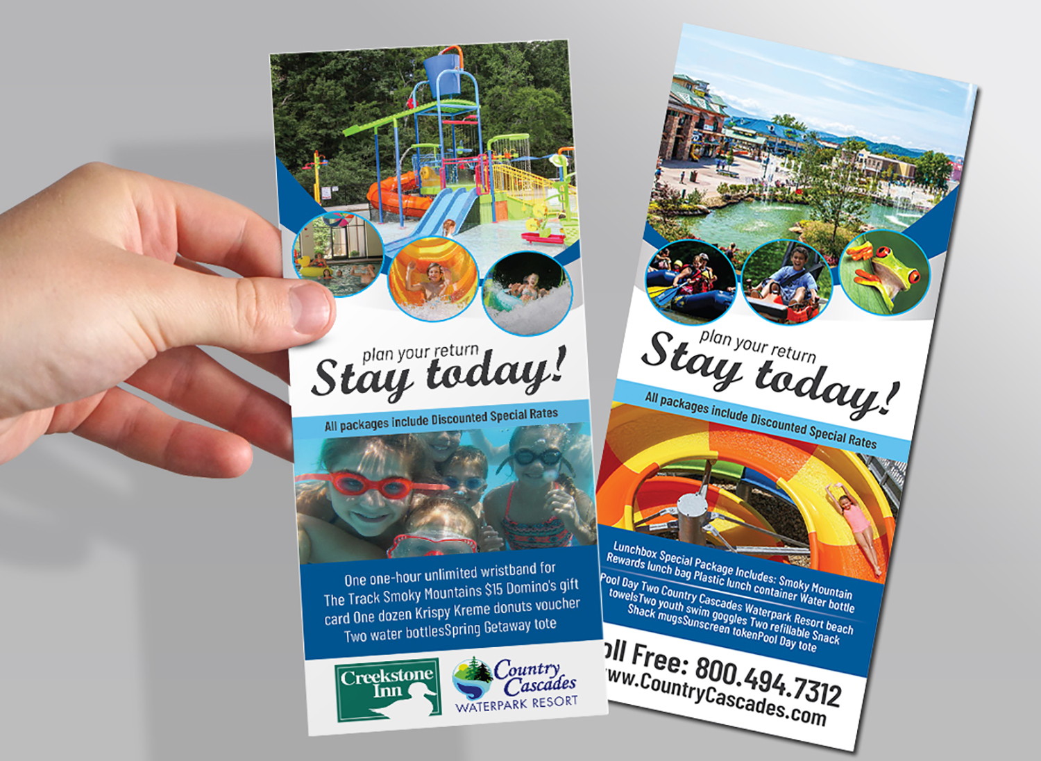 Design de Flyer par Deziners Zone pour Smoky Mountain Resorts | Design #20259610