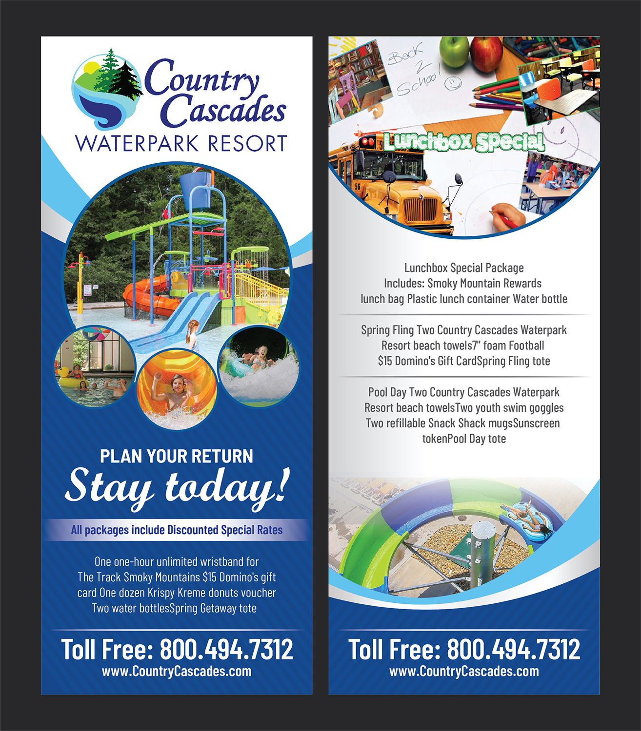 Flyer Design by Deziners Zone for Smoky Mountain Resorts | Design #20259611