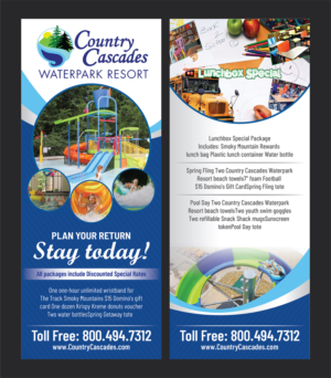 Flyer-Design von Deziners Zone für Smoky Mountain Resorts | Design: #20259611