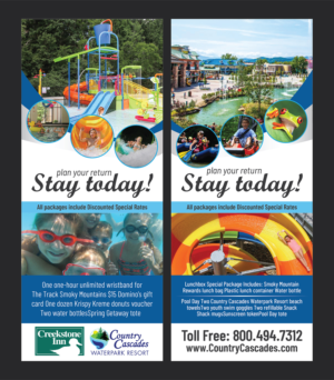 Flyer-Design von Deziners Zone für Smoky Mountain Resorts | Design: #20259612