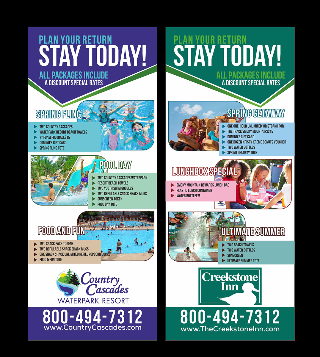Flyer Design by Fine Graphics House for Smoky Mountain Resorts | Design #20305051