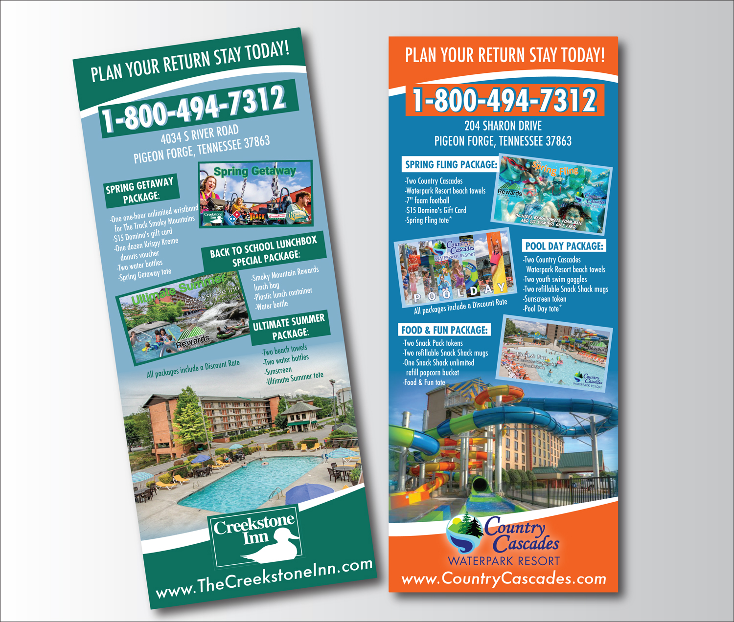 Flyer Design by TracyInspires for Smoky Mountain Resorts | Design #20422881