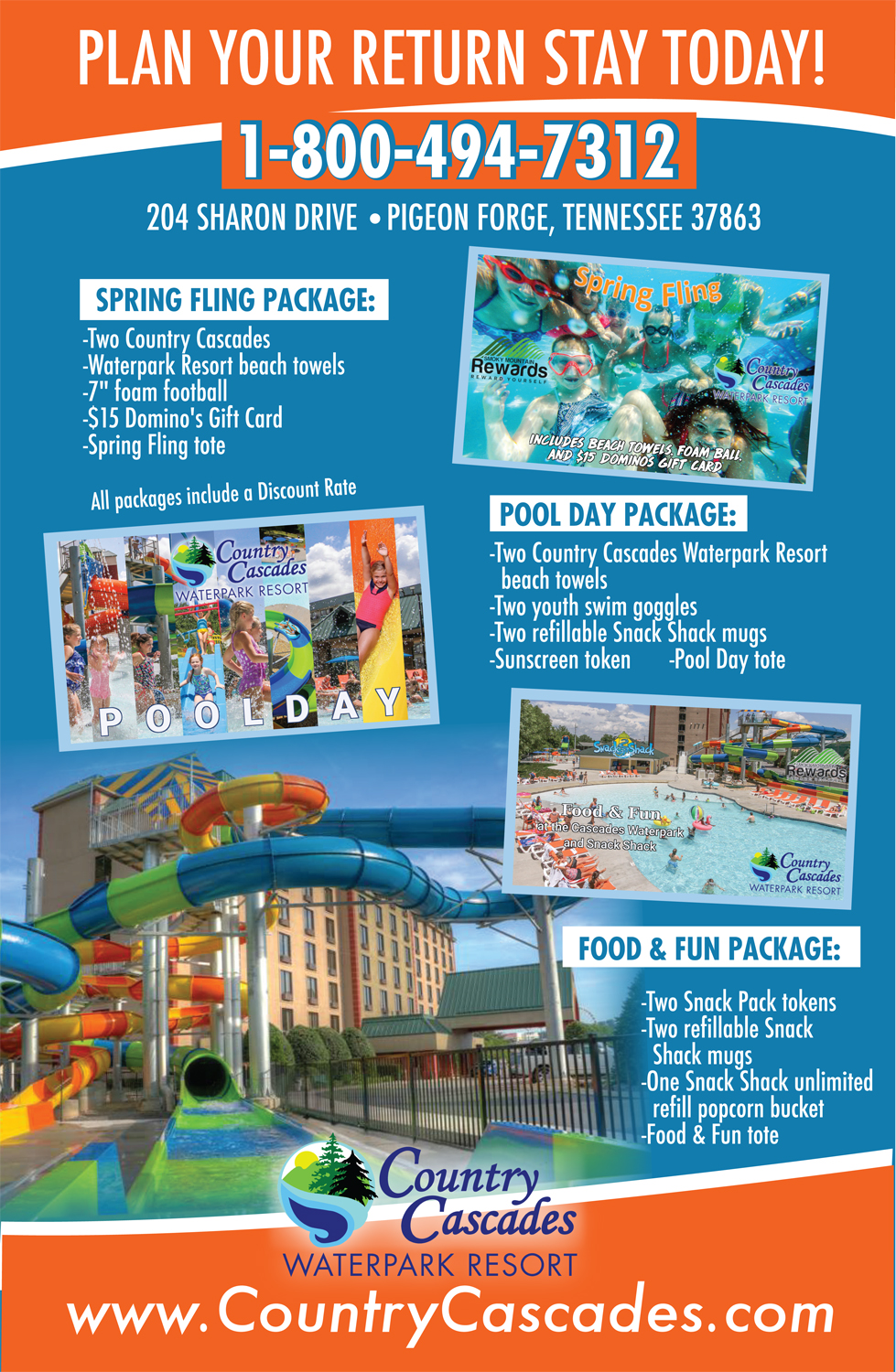 Flyer Design by TracyInspires for Smoky Mountain Resorts | Design #20466970