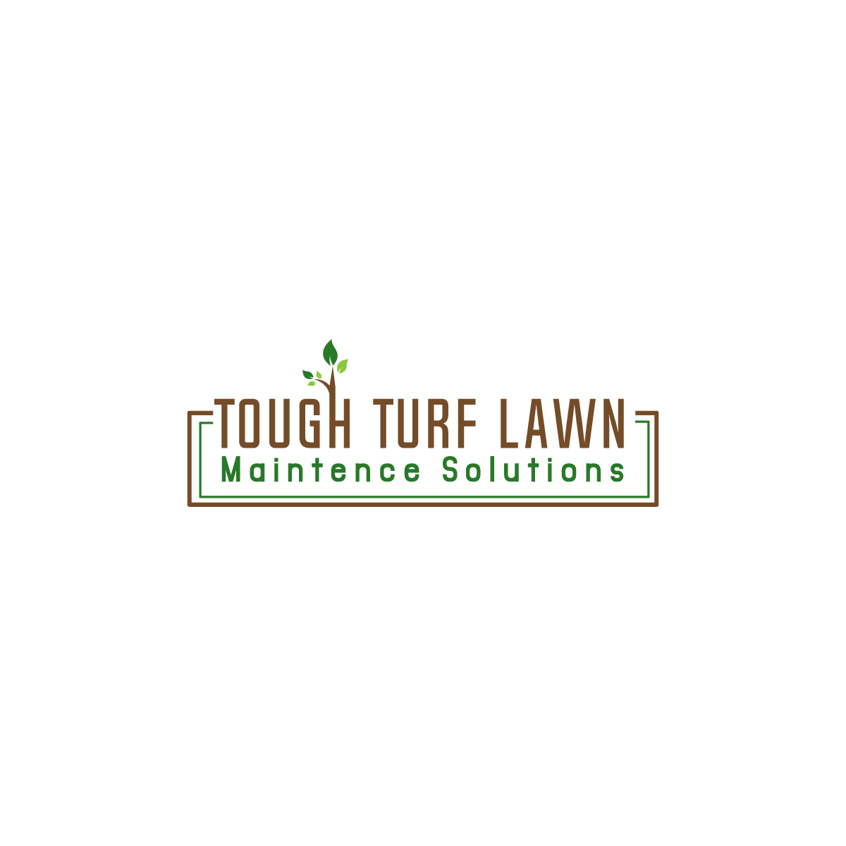Diseño de Logo por **INCREDIBLEDESIGNERS** para Tough Turf Lawn Maintenance Solutions  | Diseño #20260606