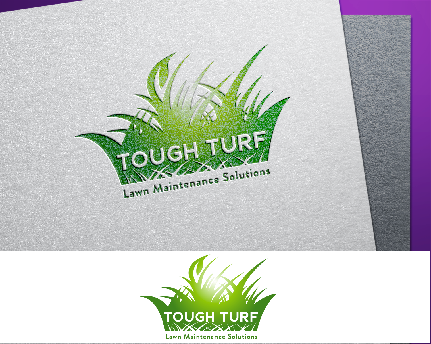 Design de Logo par Ezgi Kilavuz pour Tough Turf Lawn Maintenance Solutions  | Design #20311833