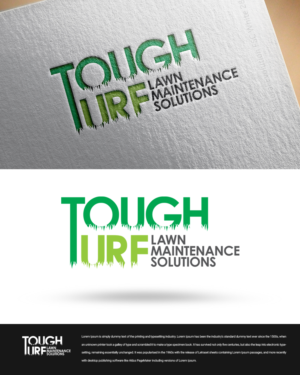 Diseño de Logo por zingodesigns258 para Tough Turf Lawn Maintenance Solutions  | Diseño: #20263642