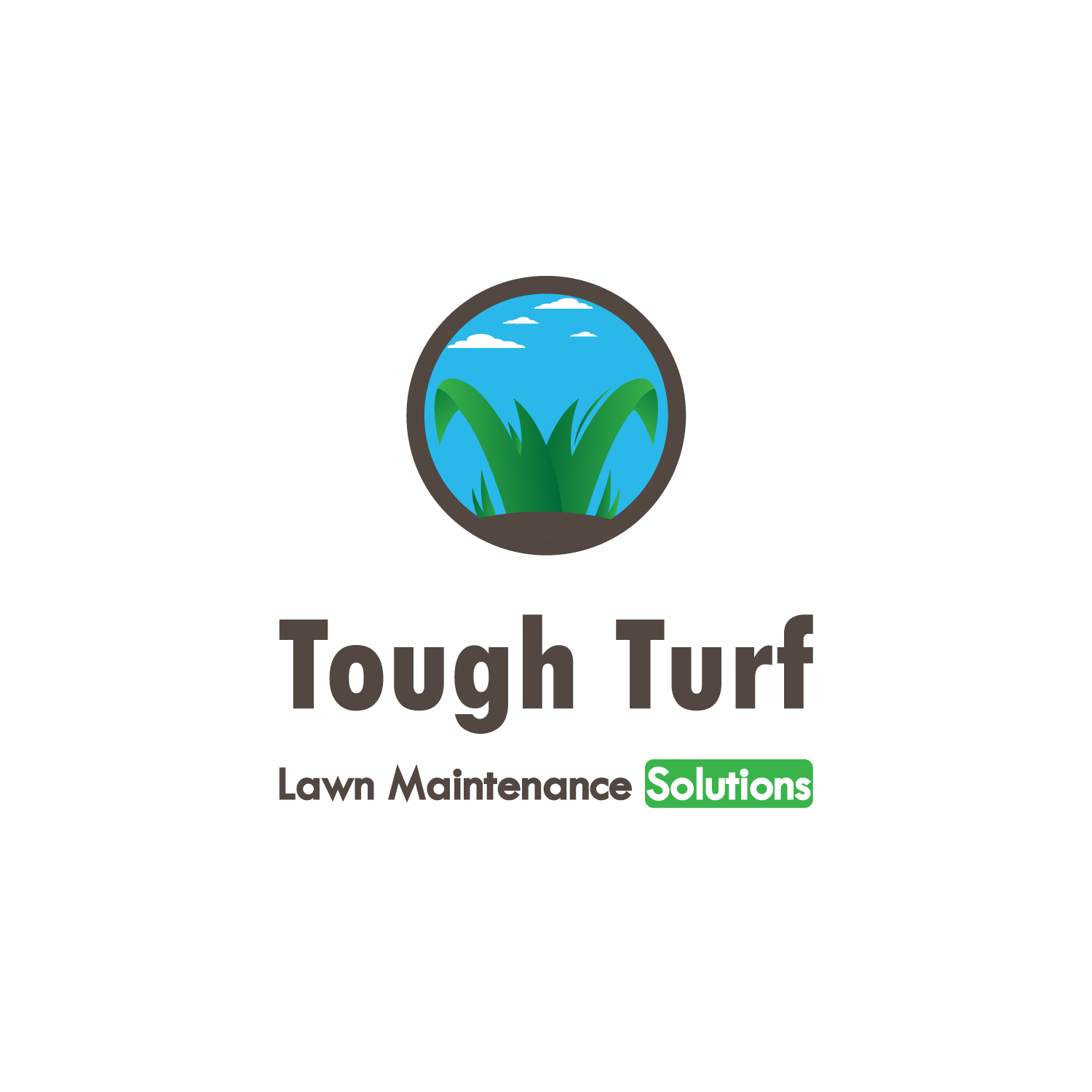 Logo Design by KD Graph for Tough Turf Lawn Maintenance Solutions  | Design #20296224