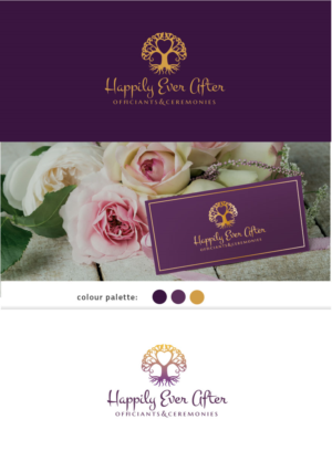 Happily Ever After Officiants and Ceremonies | Logo Design by Birdcage