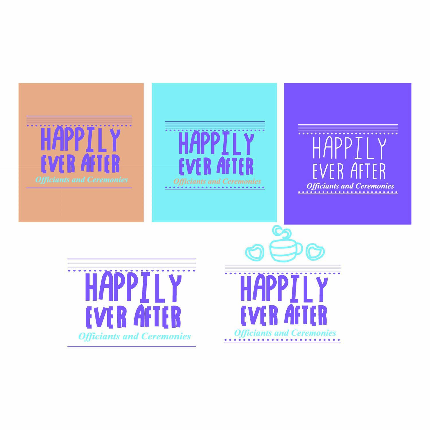 Logo Design by jafer imam for Happily Ever After Officiants and Ceremonies | Design #20248898