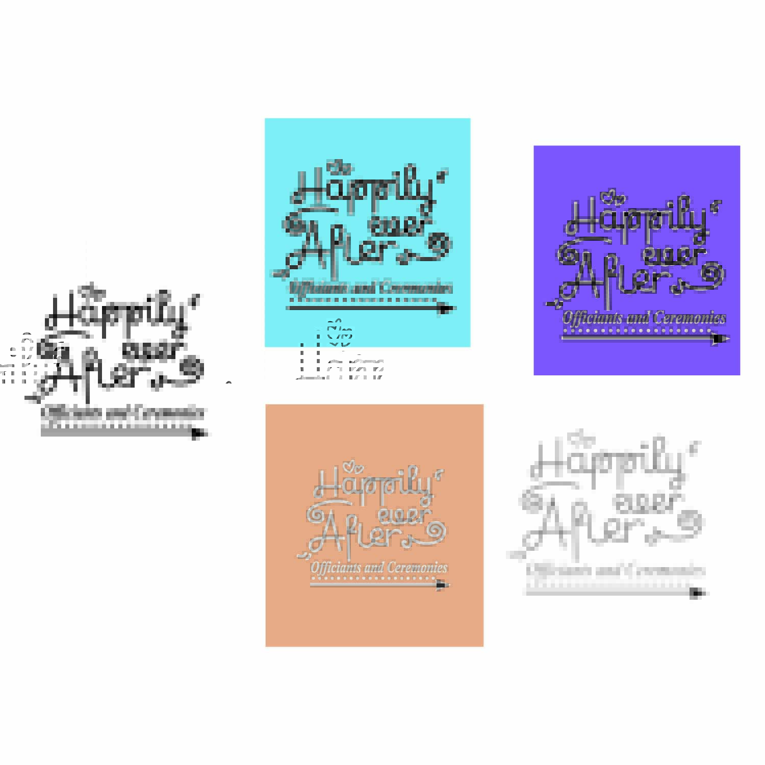 Logo Design by jafer imam for Happily Ever After Officiants and Ceremonies | Design #20250632
