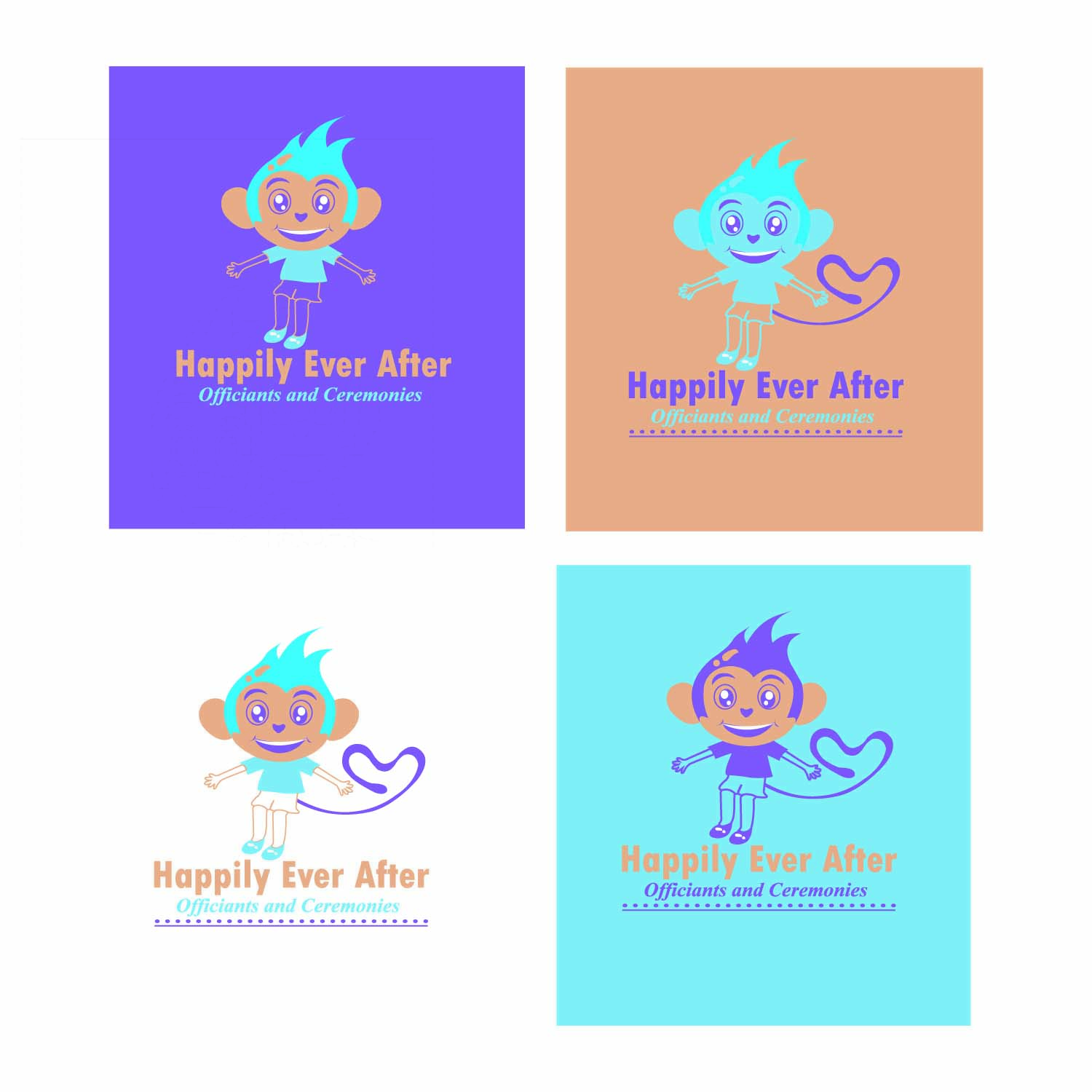 Logo Design by jafer imam for Happily Ever After Officiants and Ceremonies | Design #20251337