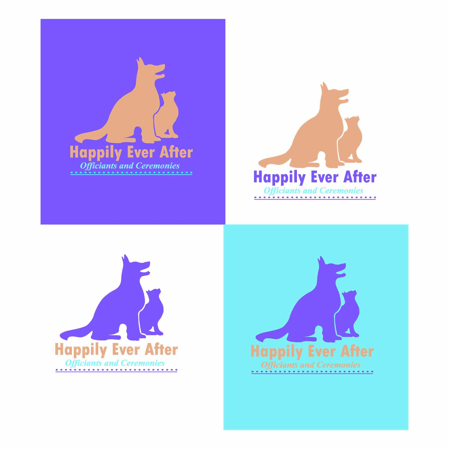 Logo Design by jafer imam for Happily Ever After Officiants and Ceremonies | Design #20251716