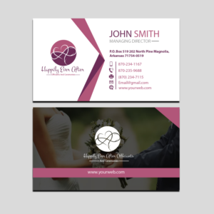 Logo Design by Log-X for Happily Ever After Officiants and Ceremonies | Design #20259050